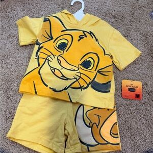 Disney The Lion King Yellow set